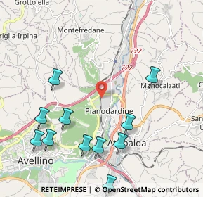 Mappa Via Fasano, 83100 Avellino AV, Italia (2.64545)