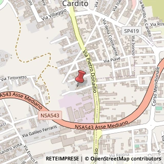 Mappa Via Ruggiero Grieco,  1, 80024 Cardito, Napoli (Campania)