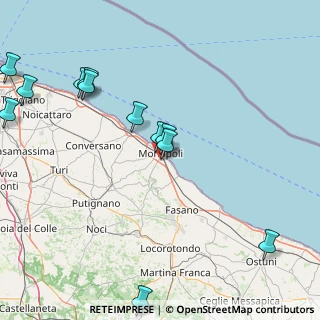 Mappa Via Clemente Cancelli, 70043 Monopoli BA, Italia (21.80417)