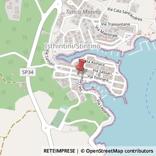 Mappa Via Tonnara, 73, 07040 Stintino, Sassari (Sardegna)