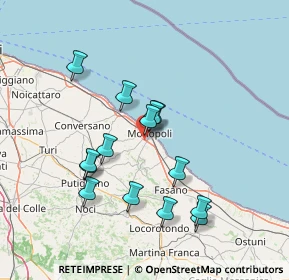 Mappa Contrada Grotta Dell'acqua, 70043 Monopoli BA, Italia (14.30143)