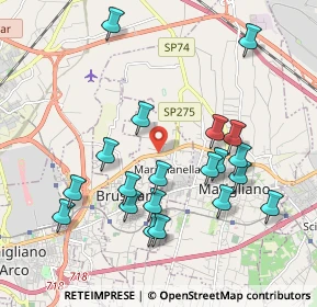 Mappa Via Variante 7 Bis, 80030 Mariglianella NA, Italia (2.1625)