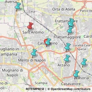 Mappa Via Venezia, 80025 Casandrino NA, Italia (2.78455)