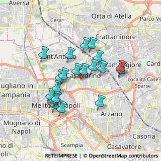 Mappa Via Venezia, 80025 Casandrino NA, Italia (1.6355)
