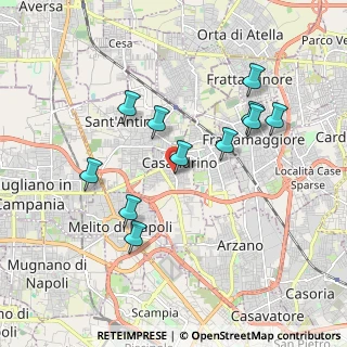 Mappa Via Venezia, 80025 Casandrino NA, Italia (1.91727)