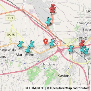 Mappa Via Quaranta Moggia, 80030 San Vitaliano NA, Italia (2.61417)