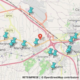 Mappa Via Quaranta Moggia, 80030 San Vitaliano NA, Italia (3.09846)
