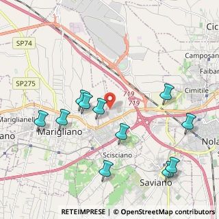 Mappa Via Quaranta Moggia, 80030 San Vitaliano NA, Italia (2.42818)