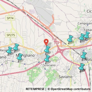 Mappa Via Quaranta Moggia, 80030 San Vitaliano NA, Italia (3.22364)