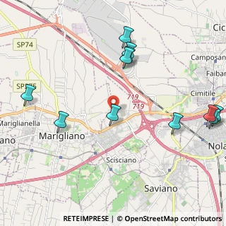 Mappa Via Quaranta Moggia, 80030 San Vitaliano NA, Italia (2.68545)