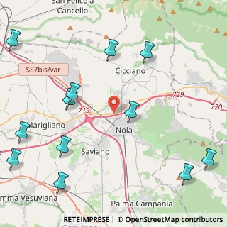 Mappa Via Variante VII Bis, 80040 San Gennaro Vesuviano NA, Italia (6.34833)