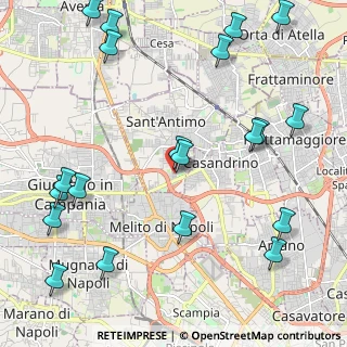 Mappa Via Sandro Pertini, 80029 Sant'Antimo NA, Italia (3.0395)