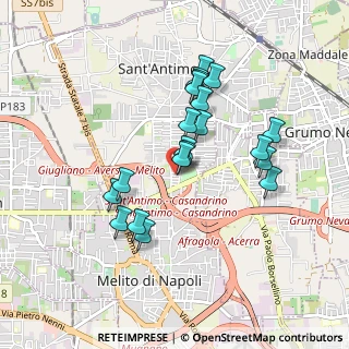 Mappa Via Sandro Pertini, 80029 Sant'Antimo NA, Italia (0.8475)