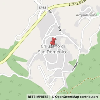 Mappa Via Roma, 1, 83040 Chiusano di San Domenico, Avellino (Campania)