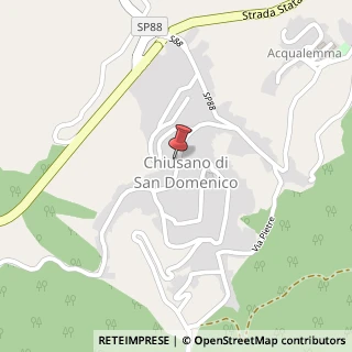 Mappa Via Giosuè Carducci, 3, 83040 Chiusano di San Domenico, Avellino (Campania)