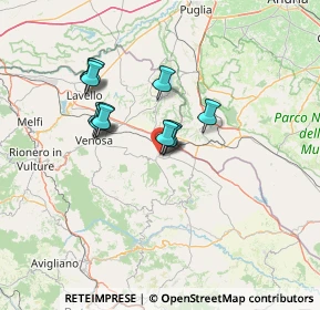 Mappa Via Abruzzo e Molise, 85026 Palazzo San Gervasio PZ, Italia (11.53917)