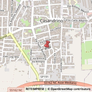 Mappa Viale Pietro Nenni, 8, 80025 Casandrino, Napoli (Campania)