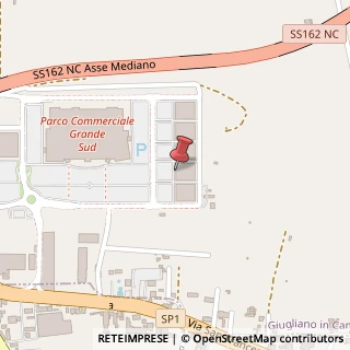 Mappa Parco Commerciale Aucha, 80014 Giugliano in Campania, Napoli (Campania)
