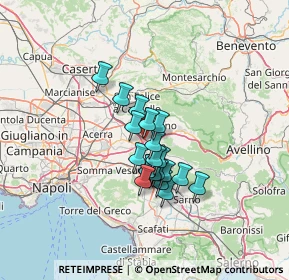 Mappa Nola S.S. 7 bis, 80035 Nola NA, Italia (9.8195)