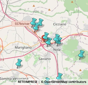 Mappa Nola S.S. 7 bis, 80035 Nola NA, Italia (4.20182)