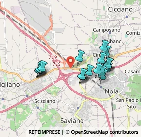 Mappa Nola S.S. 7 bis, 80035 Nola NA, Italia (1.717)