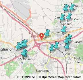 Mappa Nola S.S. 7 bis, 80035 Nola NA, Italia (2.44412)