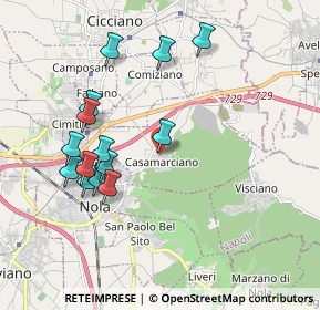 Mappa Casamarciano, 80032 Casamarciano NA, Italia (2.05643)