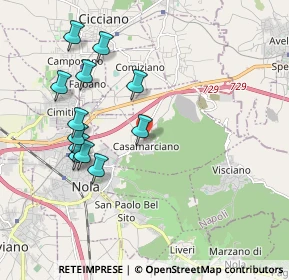 Mappa Casamarciano, 80032 Casamarciano NA, Italia (2.0975)