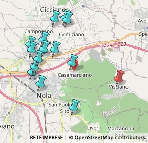 Mappa Casamarciano, 80032 Casamarciano NA, Italia (2.24933)