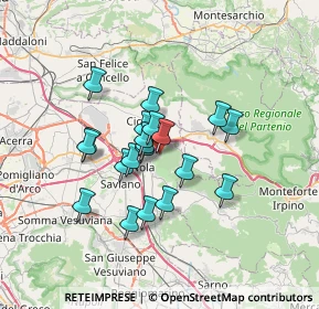 Mappa Casamarciano, 80032 Casamarciano NA, Italia (5.53)