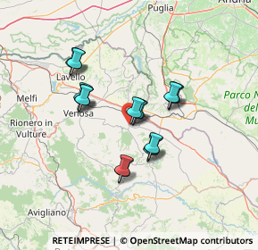 Mappa Viale dei Ciccotti, 85026 Palazzo San Gervasio PZ, Italia (11.70167)