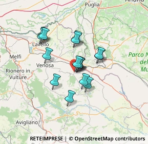 Mappa Viale dei Ciccotti, 85026 Palazzo San Gervasio PZ, Italia (10.52813)