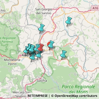 Mappa Strada Statale 7 Ofantina, 83050 San Potito Ultra AV, Italia (6.94778)