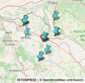 Mappa Viale Martiri Di Via Fani, 85026 Palazzo San Gervasio PZ, Italia (12.577)