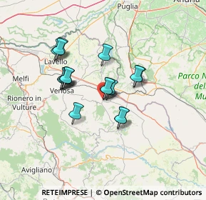 Mappa Viale Martiri Di Via Fani, 85026 Palazzo San Gervasio PZ, Italia (11.50588)