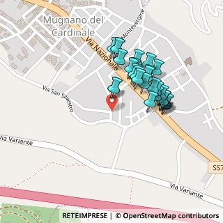 Mappa Via Maria Montessori, 83027 Mugnano del Cardinale AV, Italia (0.21321)