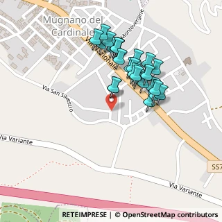 Mappa Via Maria Montessori, 83027 Mugnano del Cardinale AV, Italia (0.23214)