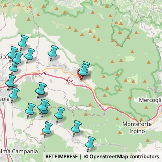 Mappa Via Maria Montessori, 83027 Mugnano del Cardinale AV, Italia (6.3025)