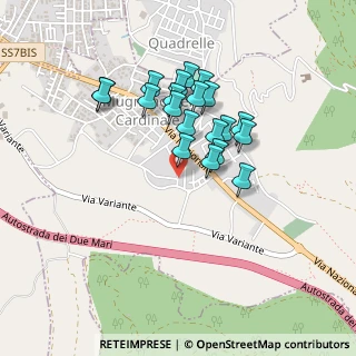 Mappa Via Maria Montessori, 83027 Mugnano del Cardinale AV, Italia (0.3935)