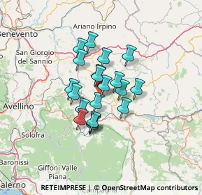 Mappa Via Vittorio Emanuele, 83057 Torella dei Lombardi AV, Italia (9.586)