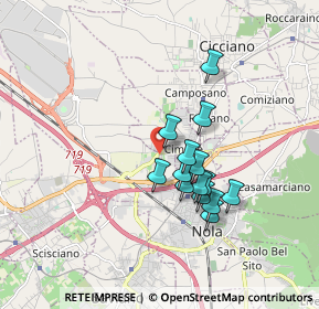 Mappa Traversa 2 Nazionale delle Puglie, 80035 Cimitile NA, Italia (1.49143)