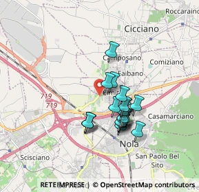 Mappa Traversa 2 Nazionale delle Puglie, 80035 Cimitile NA, Italia (1.464)