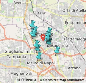 Mappa 81030 Sant'Antimo NA, Italia (0.96333)