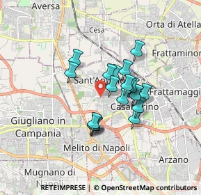 Mappa 81030 Sant'Antimo NA, Italia (1.3175)