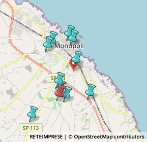 Mappa Via Conchia, 70043 Monopoli BA, Italia (1.79455)