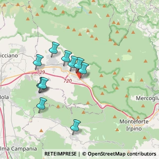 Mappa Via S. Silvestro, 83027 Mugnano del cardinale AV, Italia (3.77636)