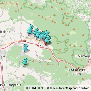 Mappa Via S. Silvestro, 83027 Mugnano del cardinale AV, Italia (2.3675)