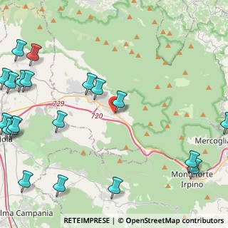 Mappa Via S. Silvestro, 83027 Mugnano del cardinale AV, Italia (7.285)