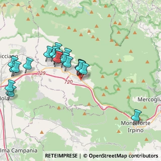 Mappa Via S. Silvestro, 83027 Mugnano del cardinale AV, Italia (4.3595)