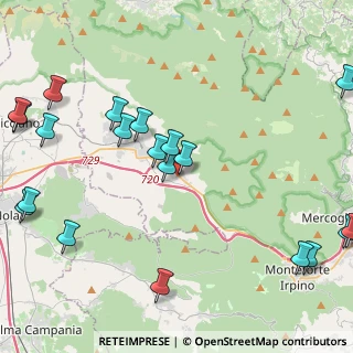 Mappa Via S. Silvestro, 83027 Mugnano del cardinale AV, Italia (6.105)
